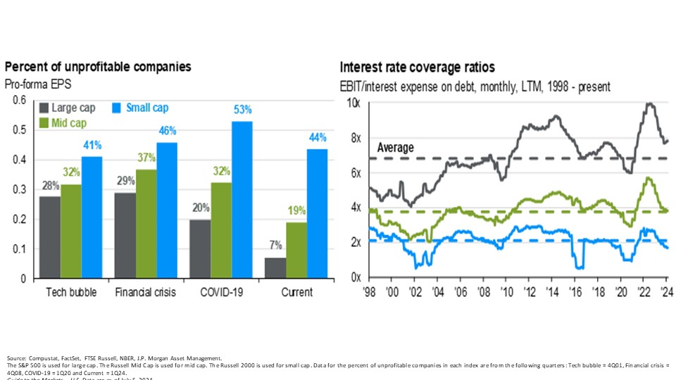 percentage of unprofitable companies